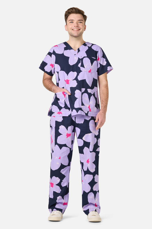 Gorman NZ - Poppy Blue Scrub Set - navy