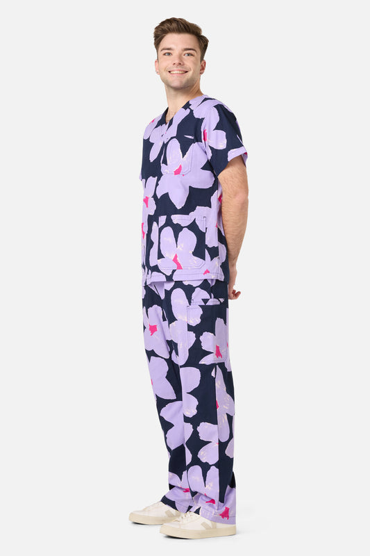 Gorman NZ - Poppy Blue Scrub Set - navy