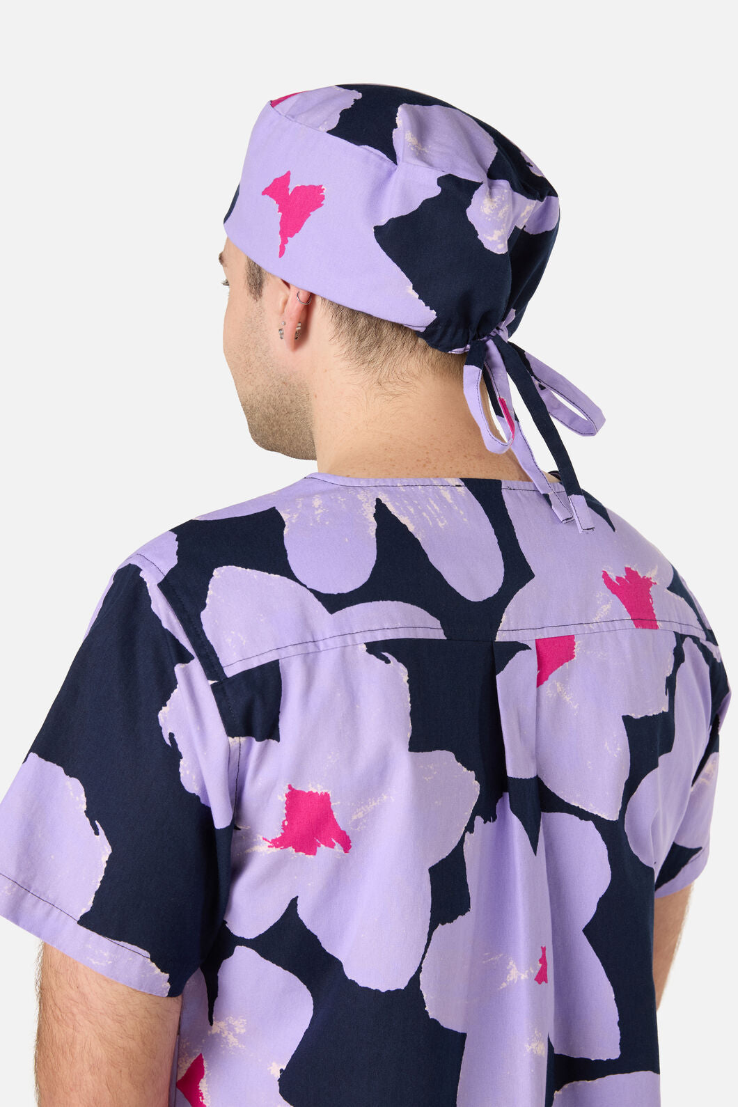 Gorman NZ - Poppy Blue scrub hat - navy