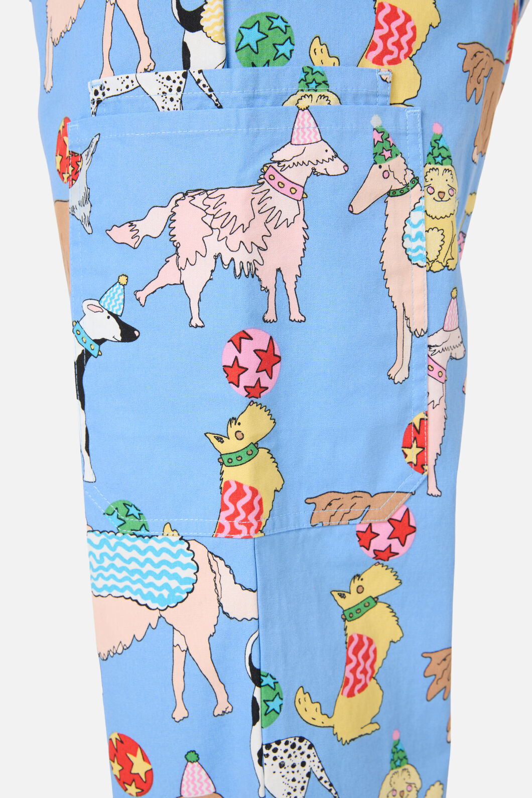 Gorman NZ - Dog Picnic scrub set - blue