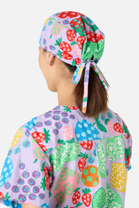 Gorman NZ - Fruity Folk scrub hat - lilac