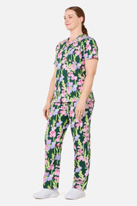 Gorman NZ - Gladioli Scrub Set - green