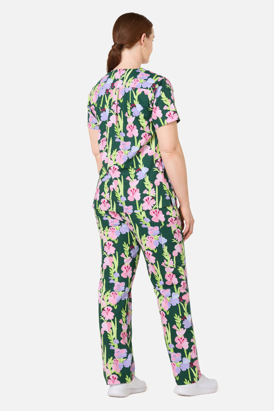 Gorman NZ - Gladioli Scrub Set - green