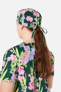 Gorman NZ - Gladioli Scrub Hat - green
