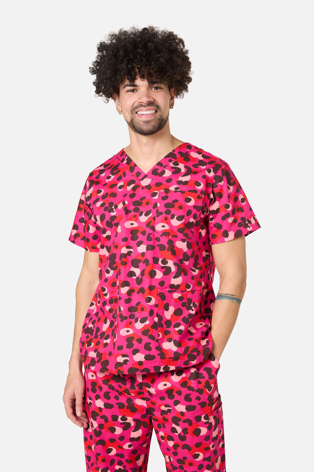 Gorman NZ - Changing Spots Scrub Set - pink