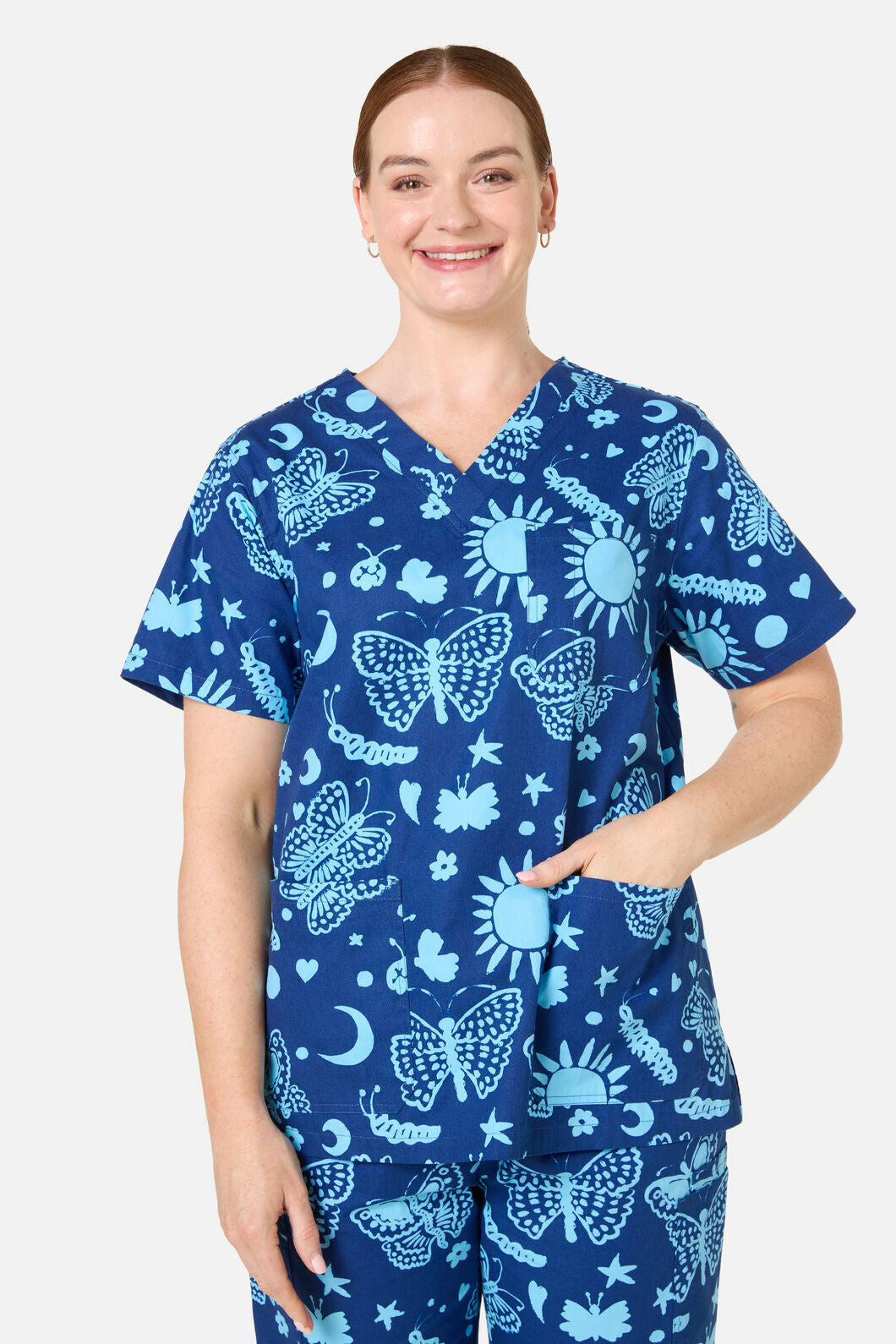Gorman NZ - Flora Fauna Scrub Set - blue