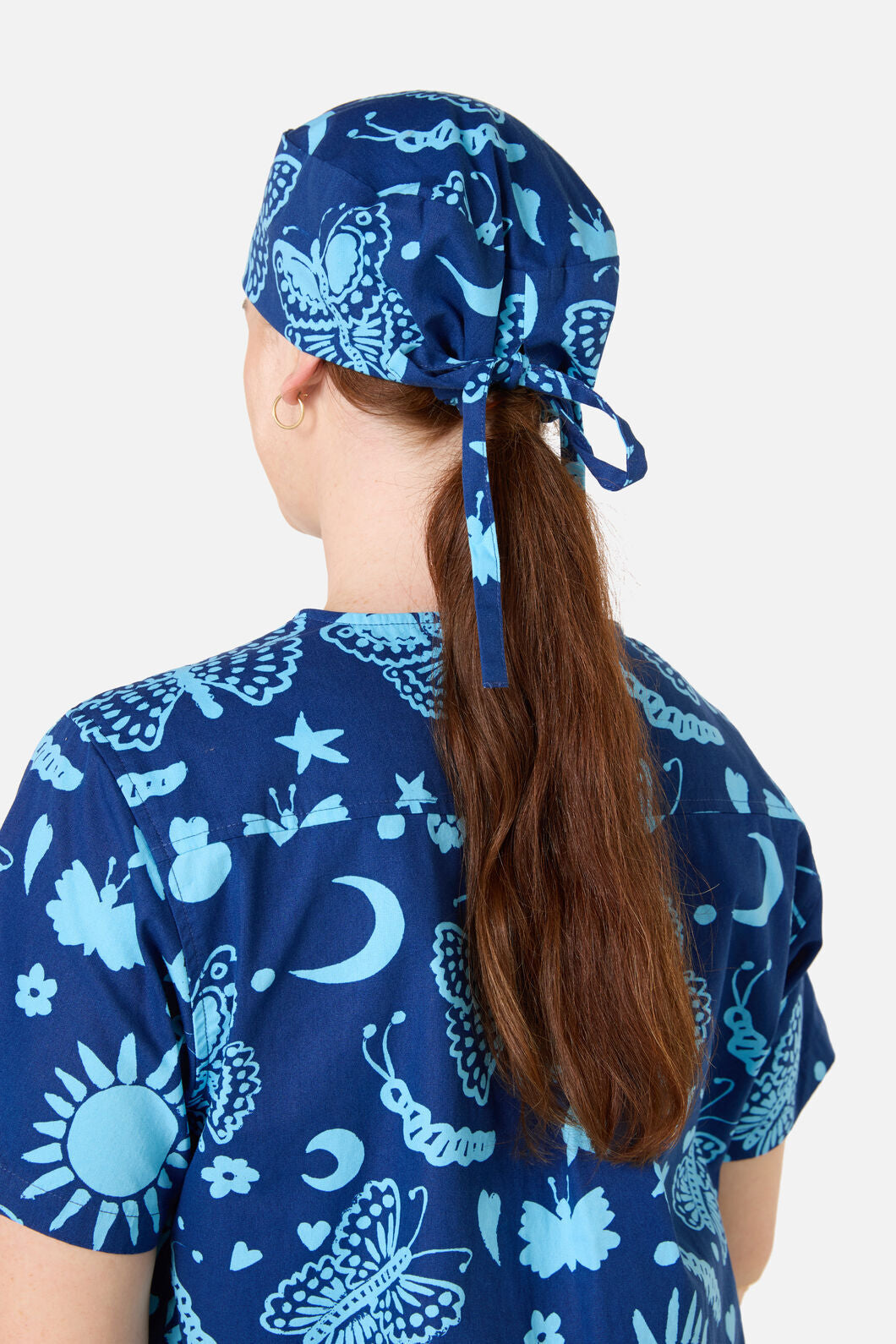 Gorman NZ - Flora Fauna Scrub Hat - blue