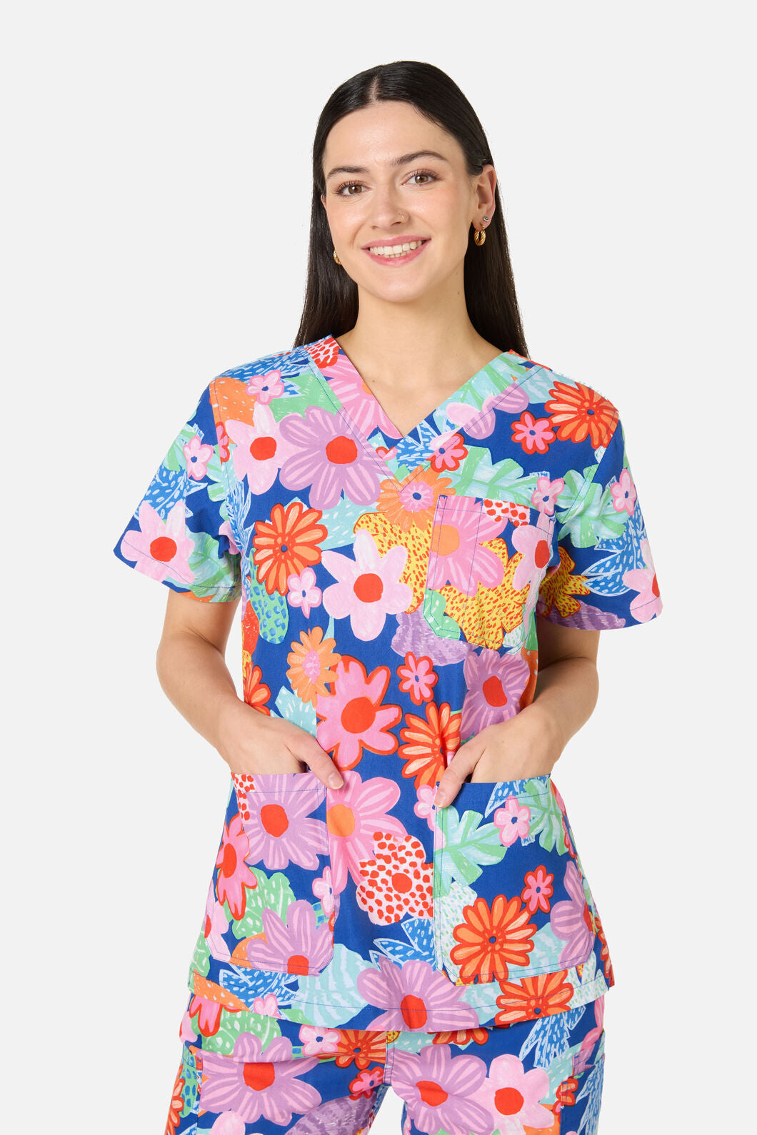 Gorman NZ - Polka Floral Scrub Set - multi