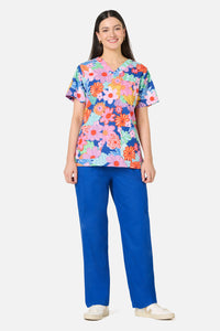 Gorman NZ - Polka Floral Top & Pant Scrub Set - multi