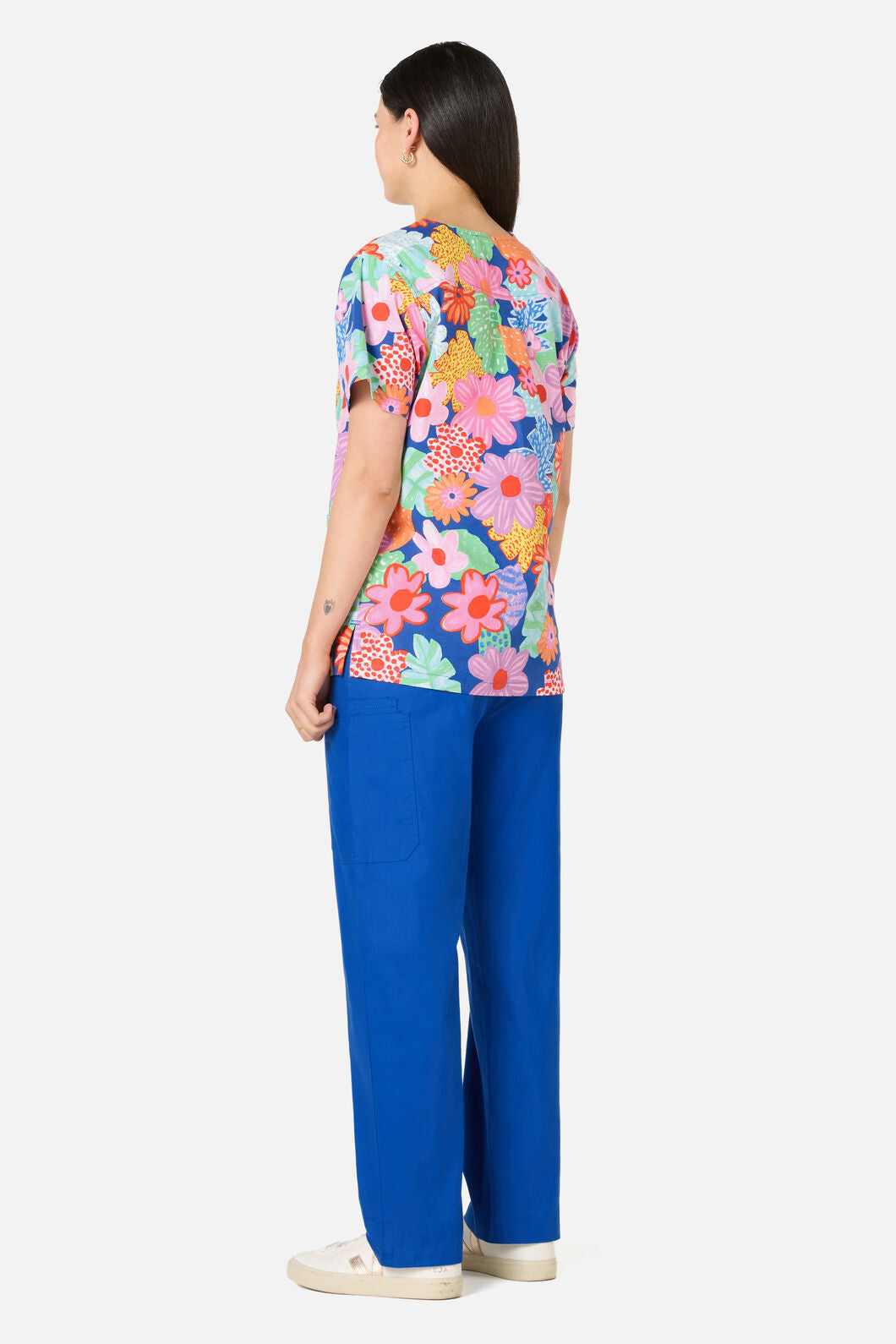 Gorman NZ - Polka Floral Top & Pant Scrub Set - multi