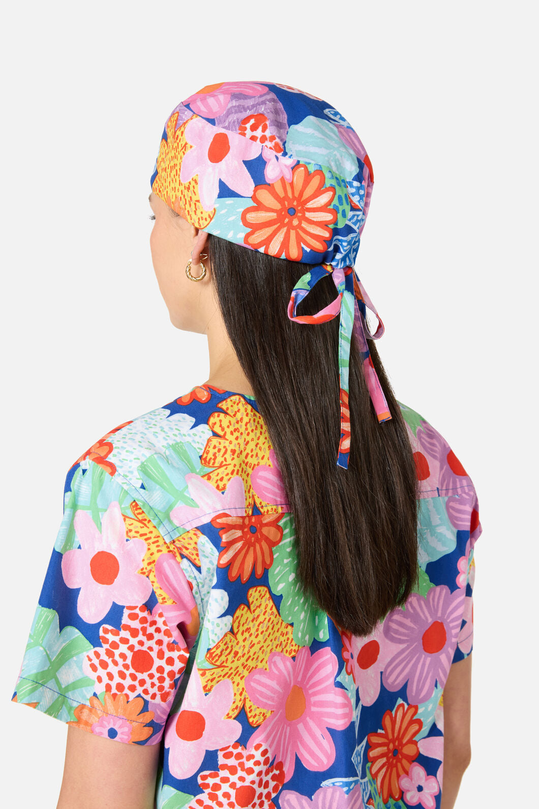Gorman NZ - Polka Floral Scrub Hat - multi