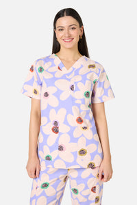 Gorman NZ - Daisy Scrub Set - lilac