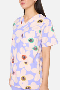 Gorman NZ - Daisy Scrub Top & Pant Set - lilac
