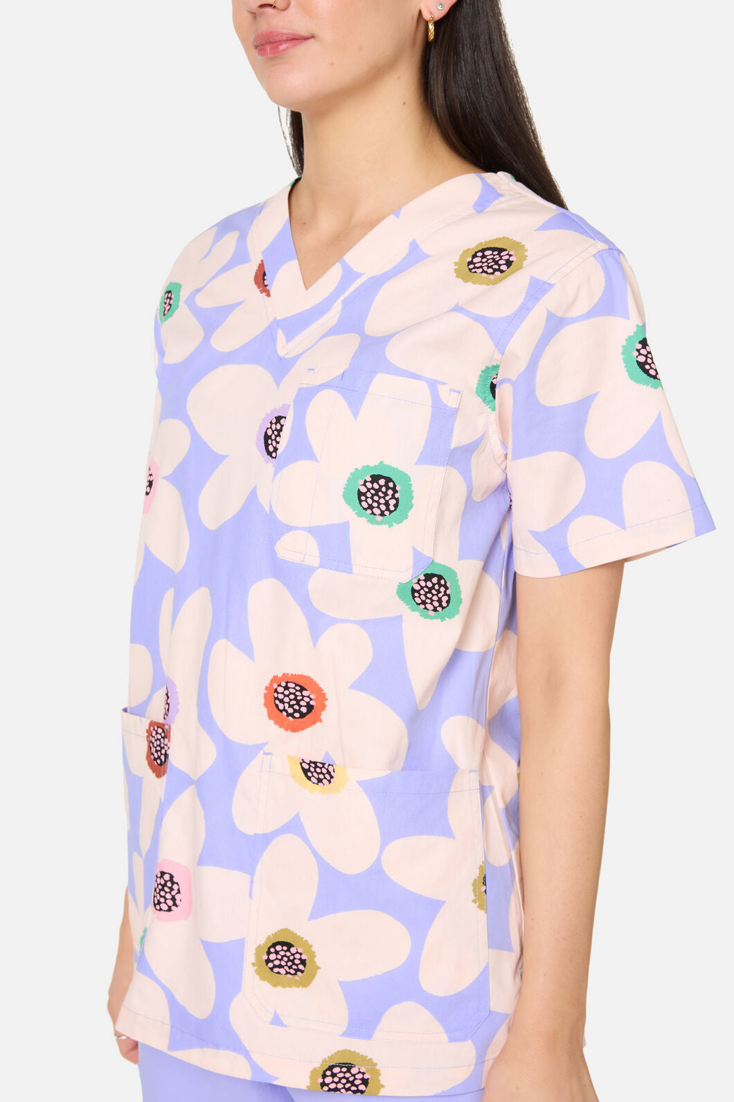 Gorman NZ - Daisy Scrub Top & Pant Set - lilac