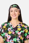Gorman NZ - Blossom Boulevard Scrub Headband - black