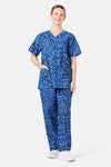 Gorman NZ - Breezy Waters Scrub Set - navy