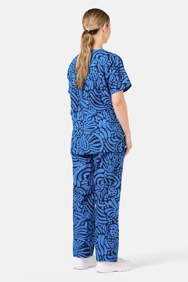 Gorman NZ - Breezy Waters Scrub Set - navy