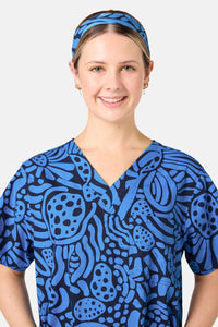Gorman NZ - Breezy Waters Scrub Headband - navy