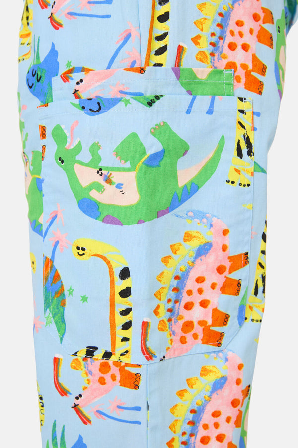 Gorman NZ - Dinoland Scrub Set - light-blue