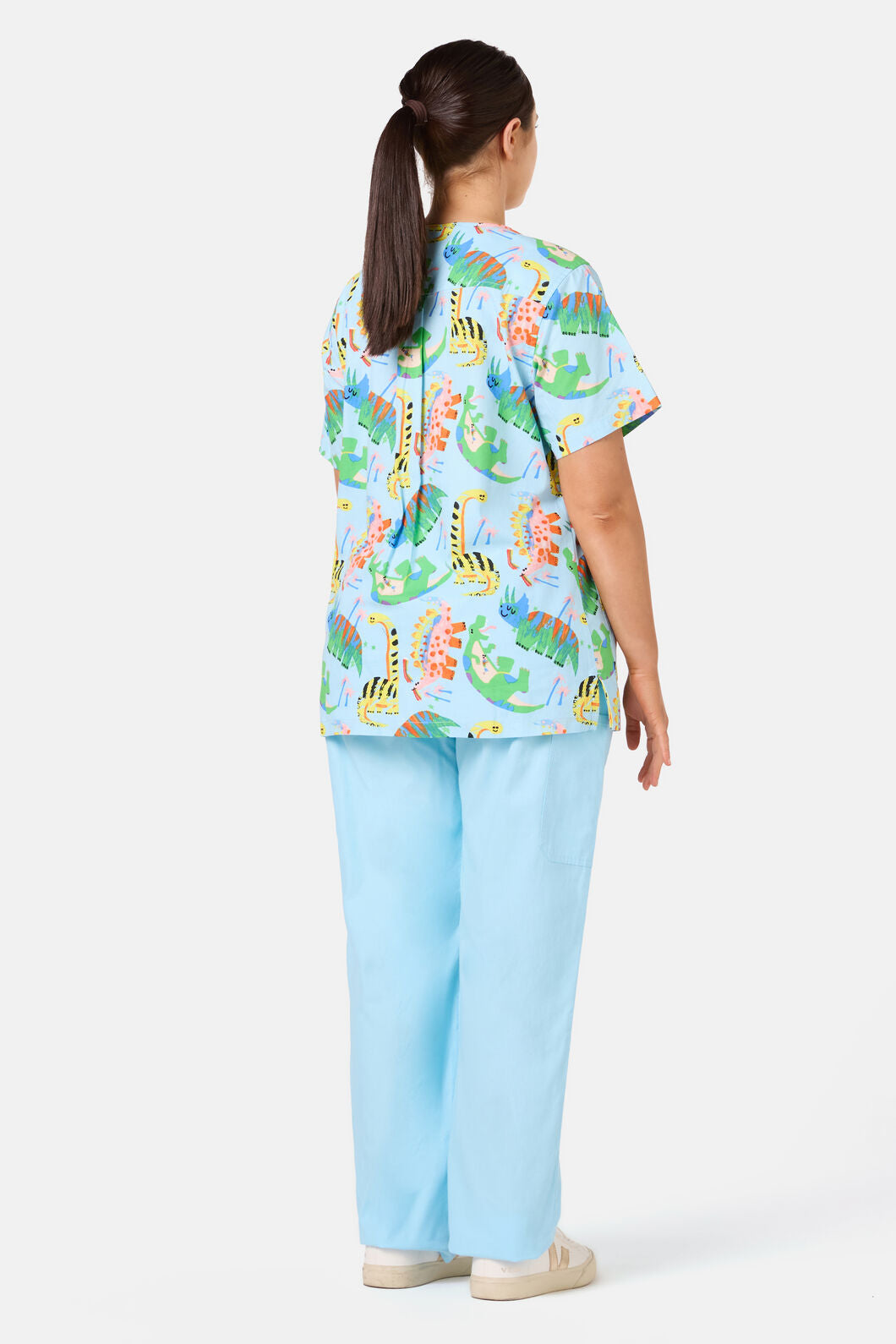 Gorman NZ - Dinoland Mixed Scrub Set - light-blue