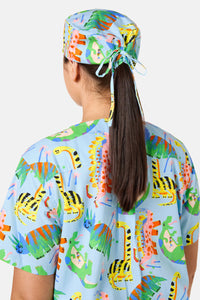 Gorman NZ - Dinoland Scrub Hat - light-blue