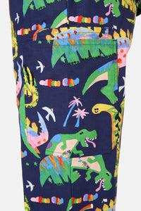 Gorman NZ - Dreamy Dinos Scrub Set - navy