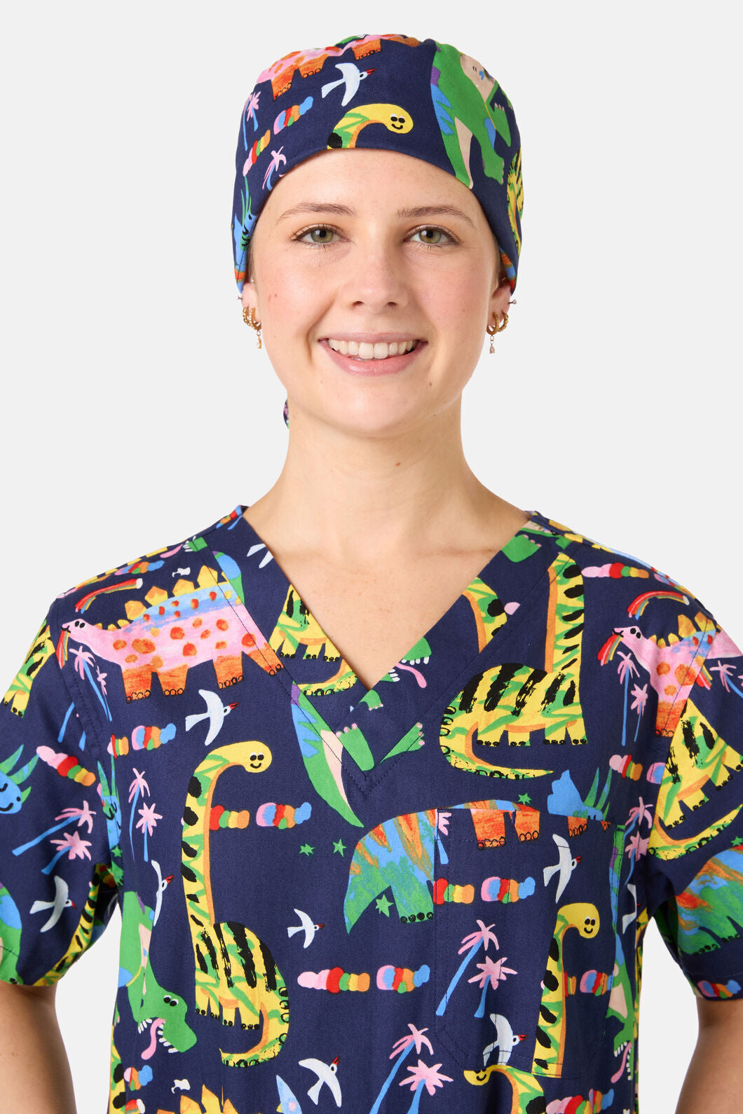Gorman NZ - Dreamy Dinos Scrub Hat - navy