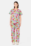 Gorman NZ - Flower Field Scrub Set - multi