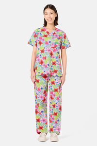 Gorman NZ - Flower Field Scrub Set - multi