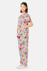 Gorman NZ - Flower Field Scrub Set - multi