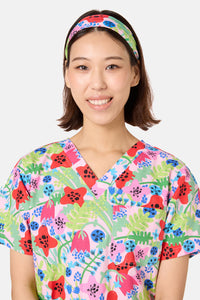 Gorman NZ - Flower Field Scrub Headband - multi