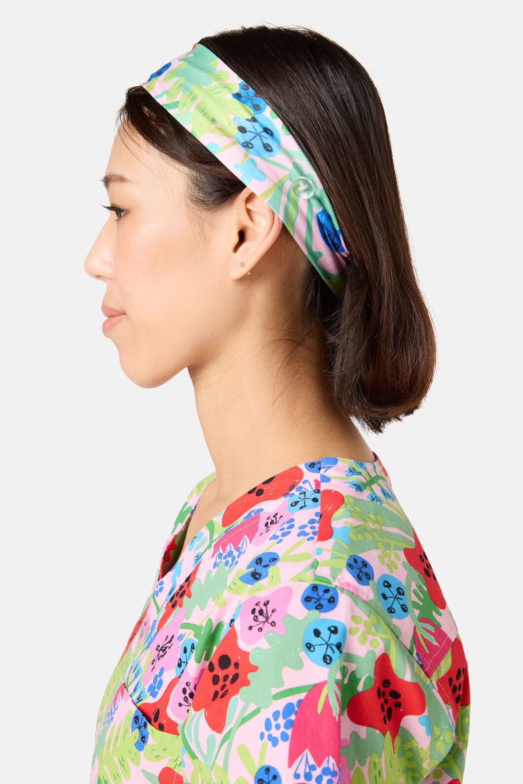 Gorman NZ - Flower Field Scrub Headband - multi