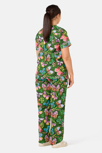 Gorman NZ - Papillon Scrub Set - green