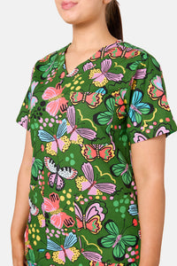 Gorman NZ - Papillon Scrub Set - green