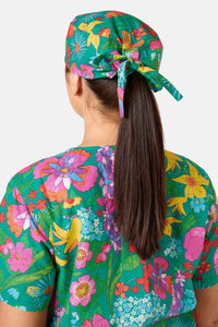 Gorman NZ - Cottage Garden Scrub Hat - multi