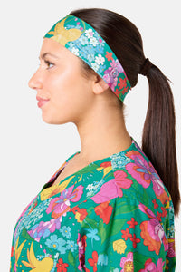 Gorman NZ - Cottage Garden Scrub Headband - multi
