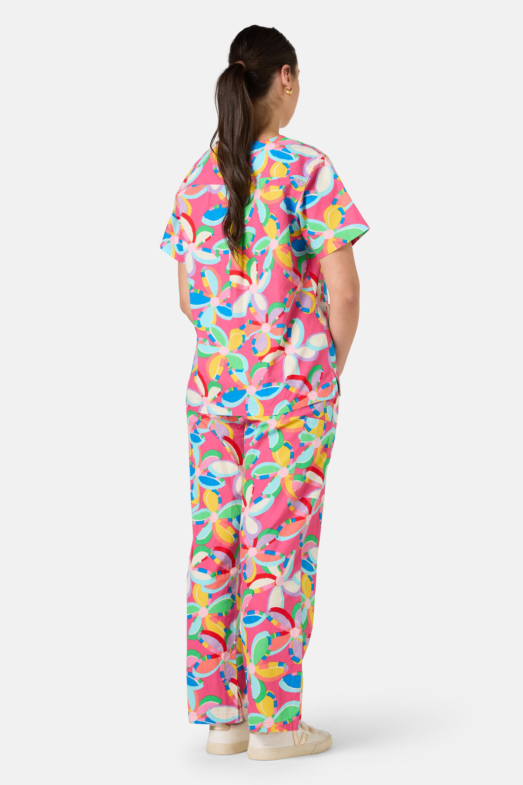Gorman NZ - Rainbow Daisy Scrub Set - multi