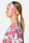 Gorman NZ - Rainbow Daisy Scrub Headband - multi