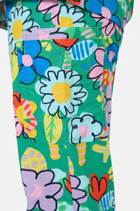 Gorman NZ - Floral Pop Scrub Set - green