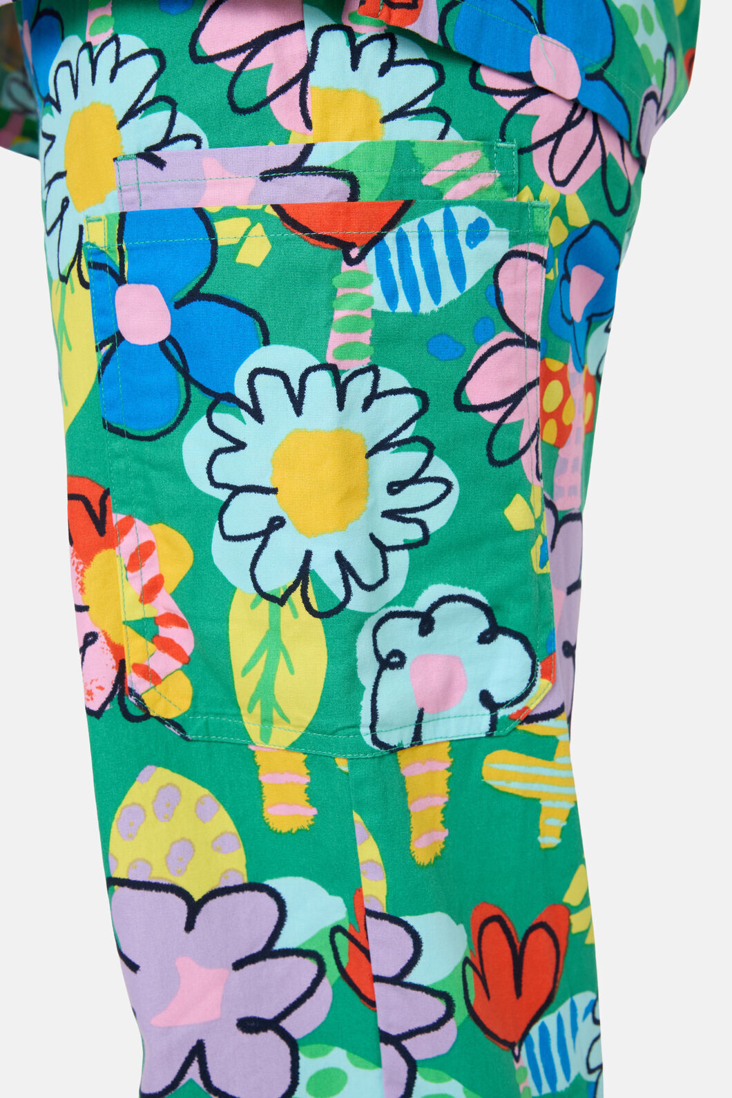Gorman NZ - Floral Pop Scrub Set - green