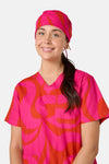 Gorman NZ - Wavelength Scrub Hat - pink
