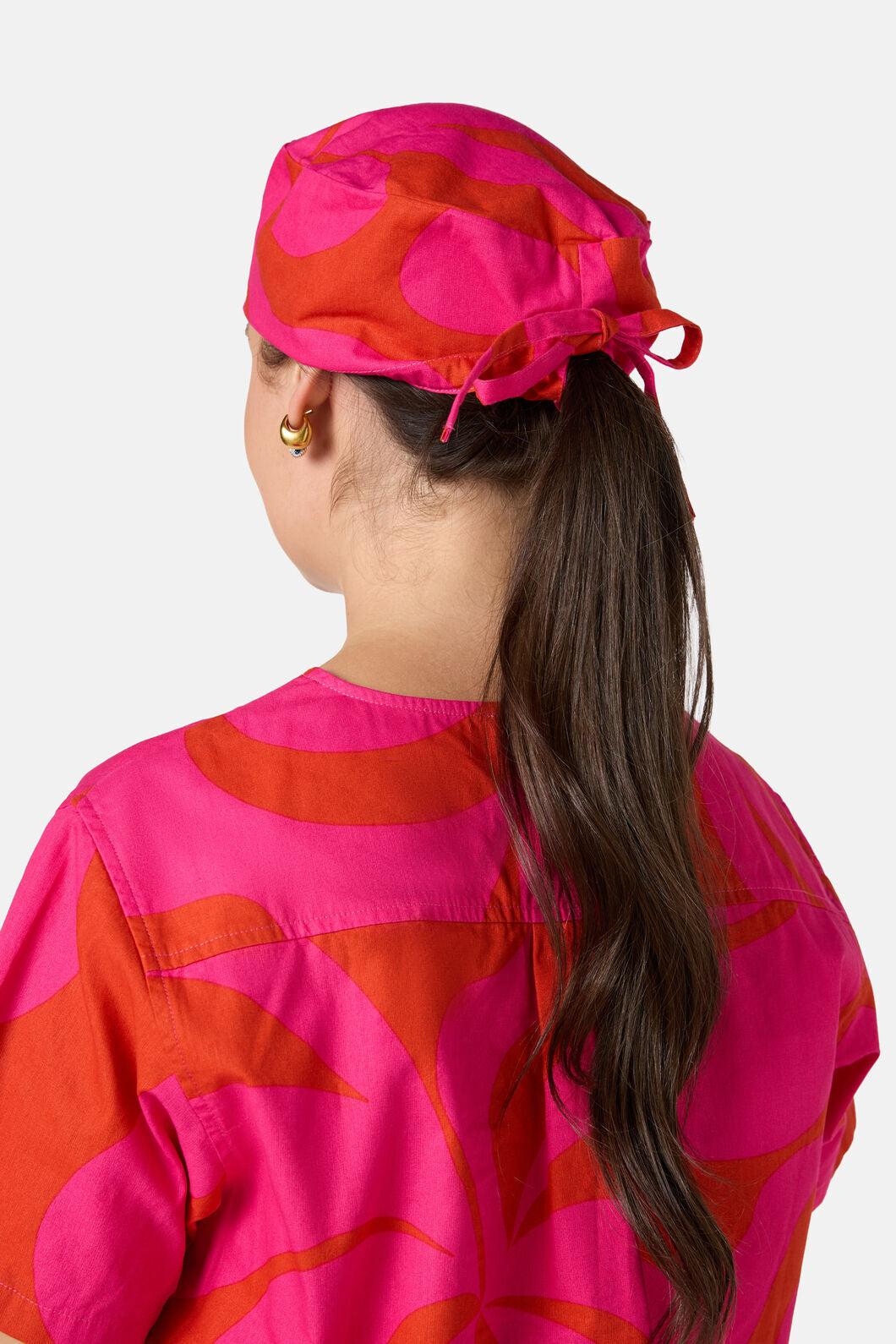 Gorman NZ - Wavelength Scrub Hat - pink