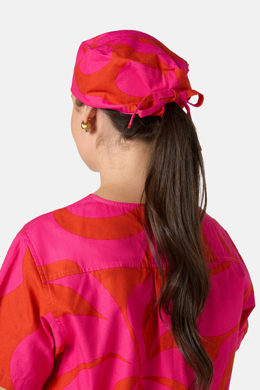 Gorman NZ - Wavelength Scrub Hat - pink