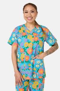 Gorman NZ - Painted Garden Scrub Set - aqua