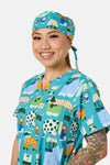 Gorman NZ - Sweater Dogs Scrub Hat - multi