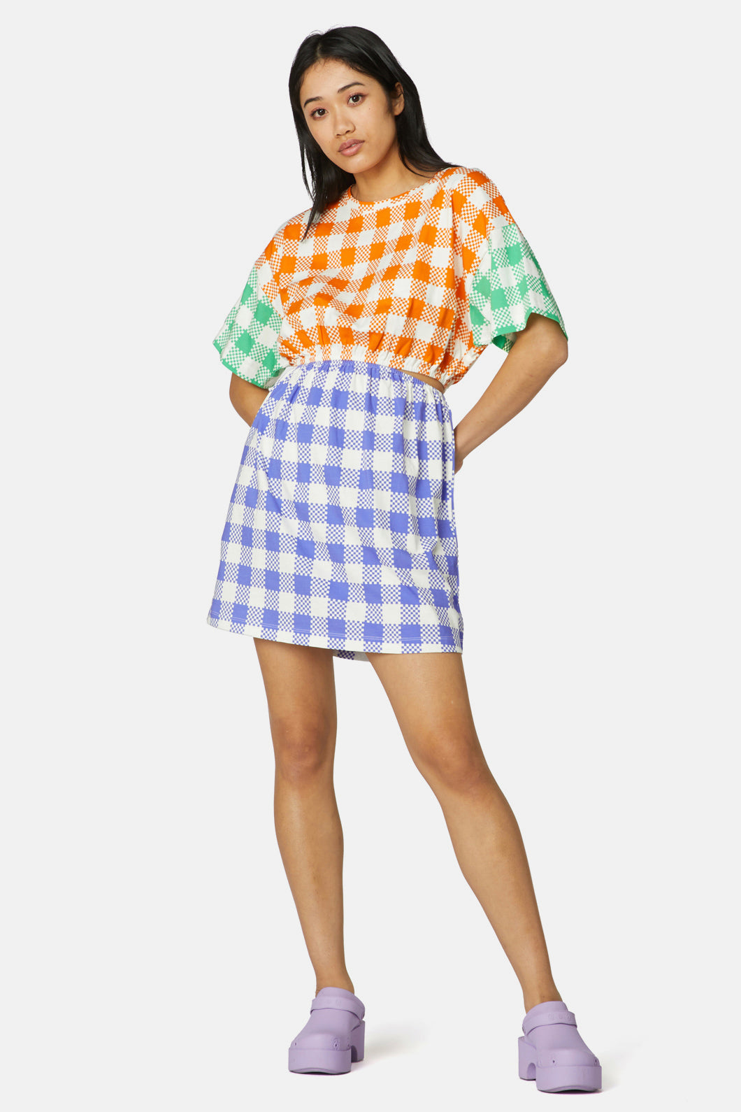 Gorman gingham skirt hotsell