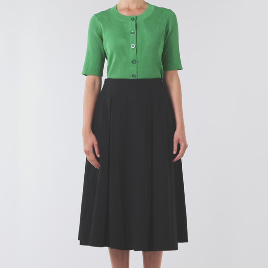 Gorman NZ - Pleated Tomasa Skort - black