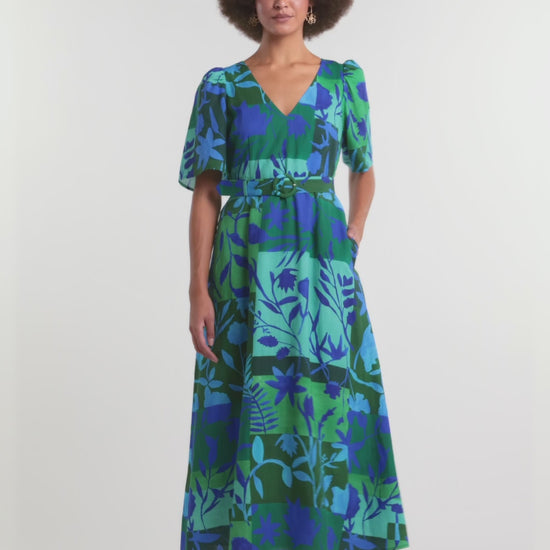 Gorman NZ - Petal Patch Maxi Dress - print
