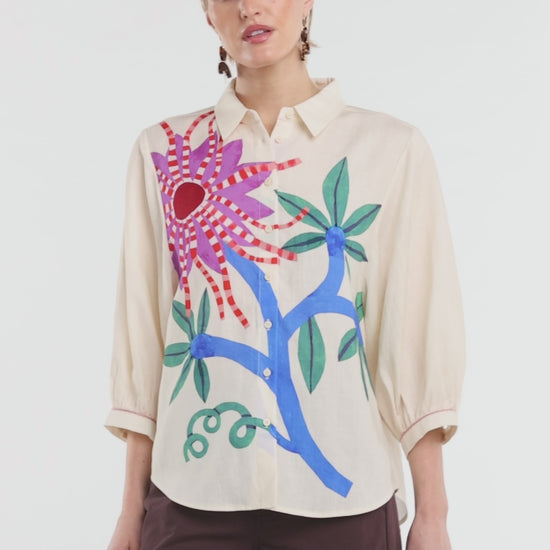 Gorman NZ - Passion Flower Shirt - print