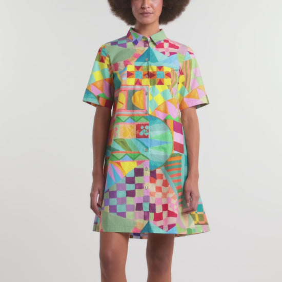 Gorman NZ - Sunspill Shirt Dress - print